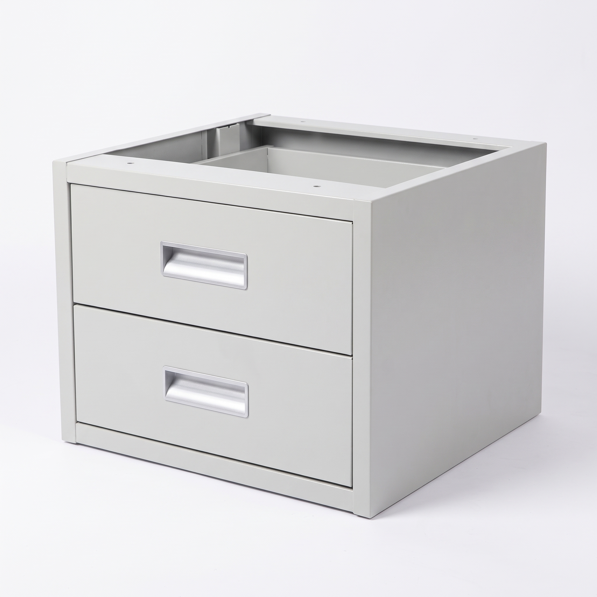 Double Drawer Attachment (No Lock) – Light Grey Double Drawer Attachment (No Lock) – Light Grey
