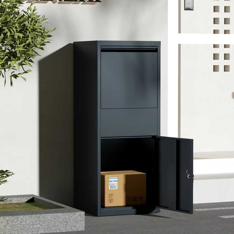Guardian-Parcel-Box-4 The Guardian Parcel Box installed outdoors